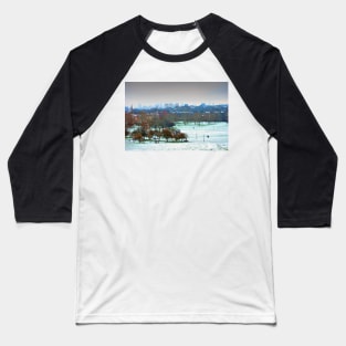 London Skyline Cityscape Primrose Hill Baseball T-Shirt